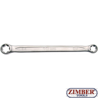 Double Ring Spanner with E-Type Ring Heads E14xE18 (ZB-2262) - BGS technic