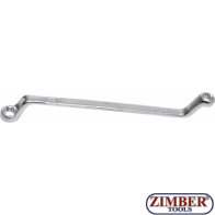 Double Ring Spanner with E-Type Ring Heads | offset | E10 x E12 - 2281-10X12 - BGS technic