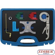 Engine Timing Tool Set for Opel Saabl Ecotec 2.5/2.6/3.0/3.2 V6 - 1779 - BGS technic.