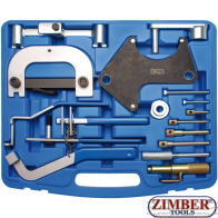 Engine Timing Tool Set for RENUALT 1.2, 1.4 ,1.6 ,1.7,1.8, 1.9D, 2.0, 2.2, 2.5D, 2.8D,  (8154) - BGS technic.