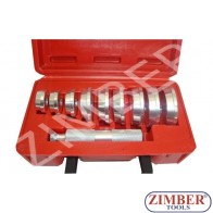 10pc Bearing Race and seal driver set- ZIMBER TOOLS.