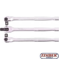 Flexible Handle external square 12.5 mm (1/2") 250 mm (ZB-265) - BGS technic