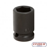 Impact socket 17-mm,3/4" 6pt. - 46517 - FORCE