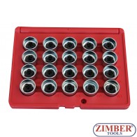 20PCS BMW WHEEL BOLT LOCK SET - ZR-36WLSRKB20 - ZIMBER TOOLS.