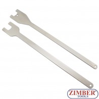 Viscous Fan Clutch Nut Wrench Set Land Rover Fan Wrench For Petrol V6 & V8, 2PCS - ZR-36FCTSLR - ZIMBER TOOLS. 