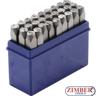 Letter Punch Set 6 mm (2033) - BGS technic