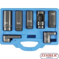Oxygen Sensor Socket Set 7 pcs. 1140 - BGS technic.