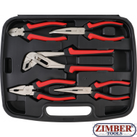 Pliers Set 5 pcs. 330 - BGS technic