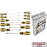 Screwdriver Set  T-Star (for Torx) T6 - T40 11 pcs. (7844) - BGS technic