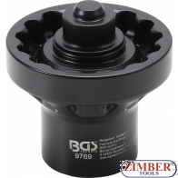 Special Wheel Nut Socket Nut on Porsche 911 (991) for Center Lock Wheel (9769) - BGS technic