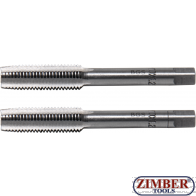 Tap Set Starter & Plug Tap M10 x 1.25 2 pcs. (1900-M10X1.25-B) - BGS technic