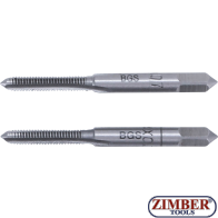 Tap Set | Starter & Plug Tap | M4 x 0.7 | 2 pcs. 1900-M4X0.7-B - BGS- technic.