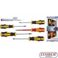 VDE Electrician's - / Screwdriver Set | Slot SL / Cross Slot PZ | 6 pcs.35816 -  BGS- technic.