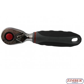 Stubby ratchet handle, 3/8", 48 Teeth - (ZL-05328) - ZIMBER TOOLS