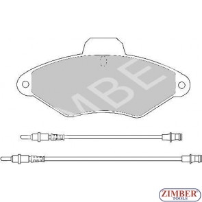Накладки предни к-т - CITROEN XANTIA