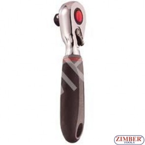 Stubby ratchet handle, 1/2", 48 Teeth - (ZL-05429) - ZIMBER TOOLS