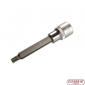 1/2" Spline socket bit 100mmL M12 (ZB-4363) - BGS
