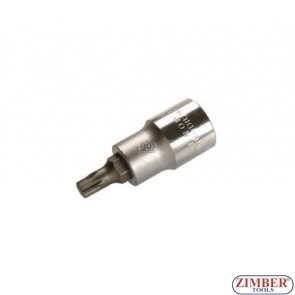 1/2" Spline socket bit 55mmL M8 (ZB-4352) - BGS