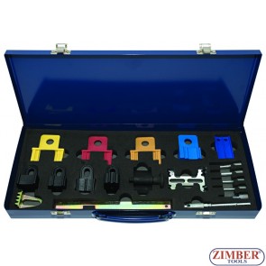 Twin cam engine locking set Ford, Honda, Land Rover, Rover, VW, Renault, Citroen, Peugeot, Fiat and Vauxhall/Opel.-ZIMBER 