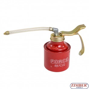Metal oil can with flexible spout 350ml - 887C02 - FORCE