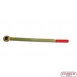 Crank Pulley Counter Holding Tool - AUDI A3, A4, A5,Q5, engine 1,8-2,0 TFSI (CHAIIN DRIVE) ZR-36CHT - ZIMBER TOOLS.