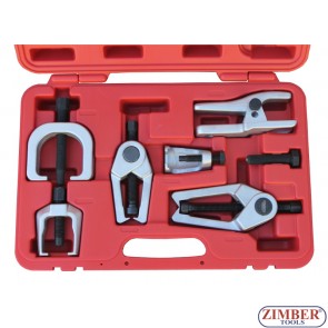 6pc-Front-End-Service-Tool-Kit-Ball-Joint-Separator-Pitman-Arm-Tie-Rod-Puller , ZR-36FES02 - ZIMBER TOOLS