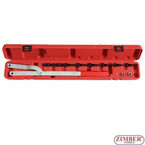 Holding Wrench Set with adjustable from 40 to 220 mm -ZT-04A4043 - SMANN TOOLS.