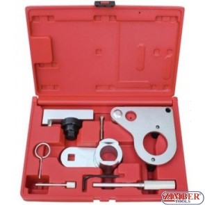 Timing tool kit for Renault 1.6/2.0DCI chain drive diesel engines - ZR-36ETTS119 - ZIMBER TOOLS