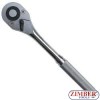 Reversible ratchet handle features a 24 teeth, 3/8" (ZL-3120Q) - ZIMBER TOOLS