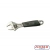 Adjustable Wrench, Soft Rubber Handle, 6" 150-mm,1440- BGS