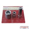 Bosch VE Pump Socket 3 piece Set. ZR-36BPSS - ZIMBER TOOLS