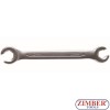 Double Ring Spanner, open Type 14 x 15 mm - 1761-14x15 - BGS technic.