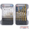 HSS Twist Drill Set | titanium nitrated | 1.5 - 10 mm | 15 pcs.50815 - BGS technic.