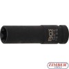 Impact Socket E-Type, deep | 12.5 mm (1/2") Drive | E18 mm - 5204 -18 - BGS- technic.