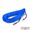 Coiled Pneumatic Hose 15m/6.5x10mm