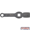 Slogging Ring Spanner E-Type (for Torx) with 2 Striking Faces E24 (ZB-35324) - BGS technic