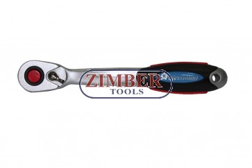 Stubby Flexible Ratchet Handle- 1/4" 48- teeth - ZIMBER TOOLS.