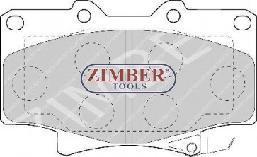 Накладки предни к-т - TOYOTA HILUX , CRUISER