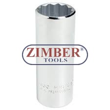 1/4" Dr. 11mm Deep Socket - 12pt - ZIMBER-TOOLS
