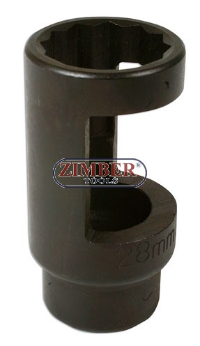 Καρυδάκι Ειδικό για Αισθητήρες Λάμδα  28-mm, 1/2"Dr. ZT-04A2153 - SMANN TOOLS