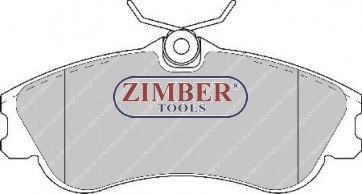 НАКЛАДКИ ПРЕДНИ K-T CITROEN BERLINGO, XSARA,PEUGEOT 206, 306,PARTNER - FERODO