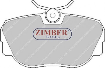 НАКЛАДКИ ПРЕДНИ K-T BMW SERIE 3, Z1  - FERODO