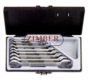 8pc Double open end Wrench Set- FORCE