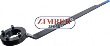 Counter Holding Wrench | for Crankshaft Belt Pulley | for Porsche - 74237 - BGS technic