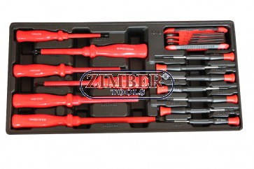 21pc Insulated screwdriver set  1000V - ZT-00821 - SMANN TOOLS