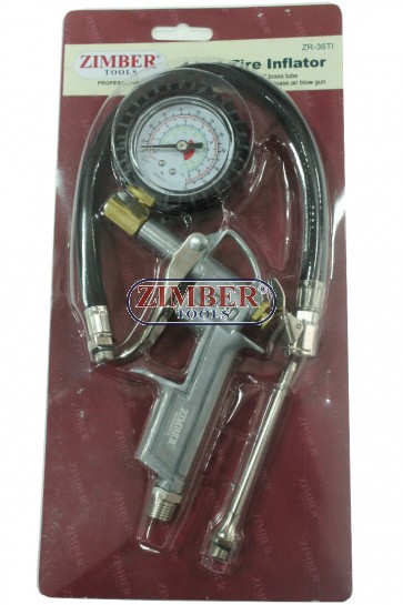 Αερόμετρο 0-15 bar. ZR-36TI - ZIMBER TOOLS