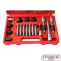 ΣΕΤ ΕΡΓΑΛΕΙΑ ΔΥΝΑΜΟ 18 ΤΕΜ Bosch, Marelli, Valeo, ZT-04609 - SMANN TOOLS 