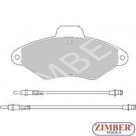 Накладки предни к-т - CITROEN XANTIA