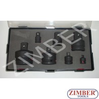 Адаптори ударни к-т 1/2" - 7 части - FORCE