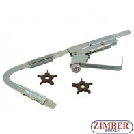 Piston ring groove cleaning tool - ZIMBER